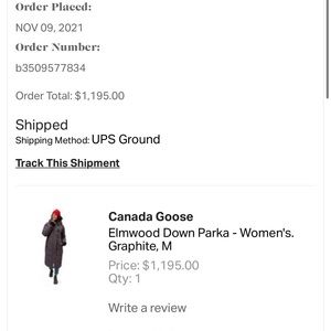 Canada Goose Elmwood parka